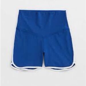 Aerie Offline Real Me 3” Bike Short Small Anniversary Blue